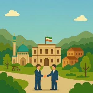 دیدار با شهردار جوشقان قالی