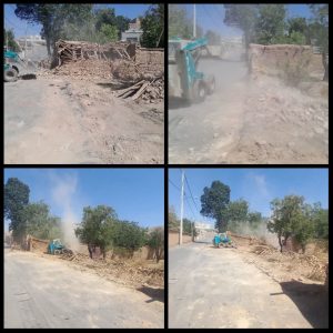 عملیات عمرانی شهرداری جوشقان قالی